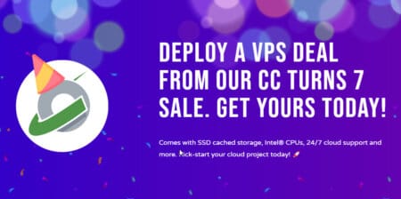 CloudCone 7th Birthday Sale