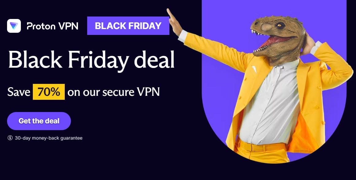 Proton Black Friday Deal 2024 &#8211; Up To 70% OFF VPN, Drive, Pass &#038; Email
