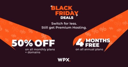 Get 50% Off + 4 Months Free In WPX Black Friday Deal 2024 wpx black friday deal 2024