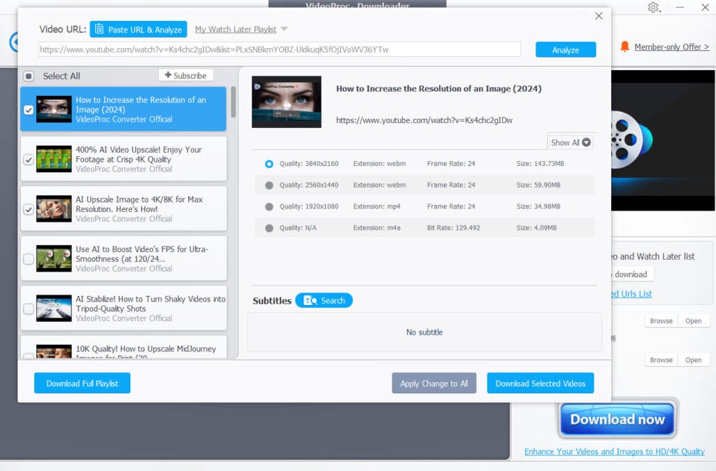 79% OFF VideoProc Converter AI Lifetime Deal in October 2025