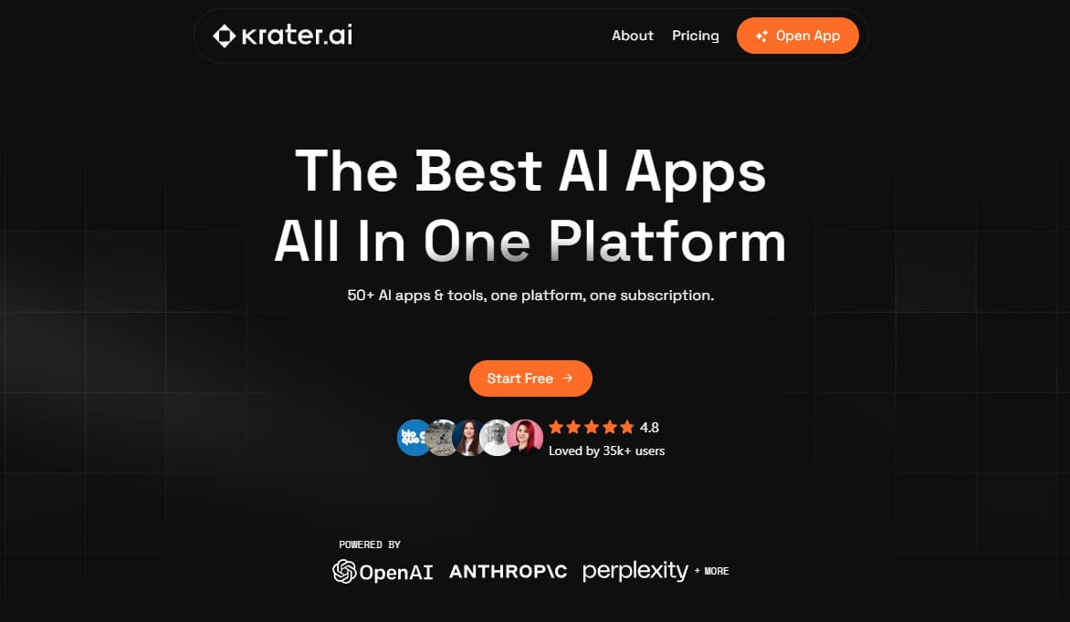 42% OFF Krater AI Discount Promo Code in April 2025