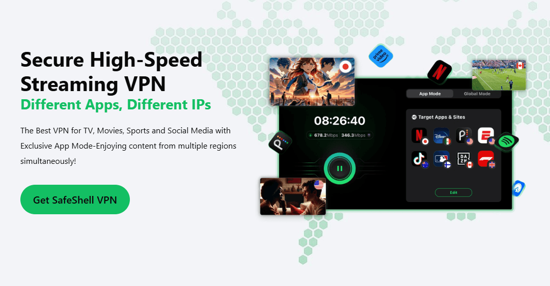 84% OFF SafeShell VPN Exclusive Deal in May 2025