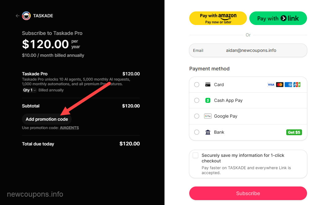 Taskade AI Promo Code: 60% Off Discount Codes in January 2026