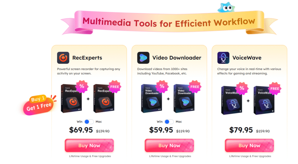 EaseUS 21st Anniversary Sale: Get 70% Off Premium Software