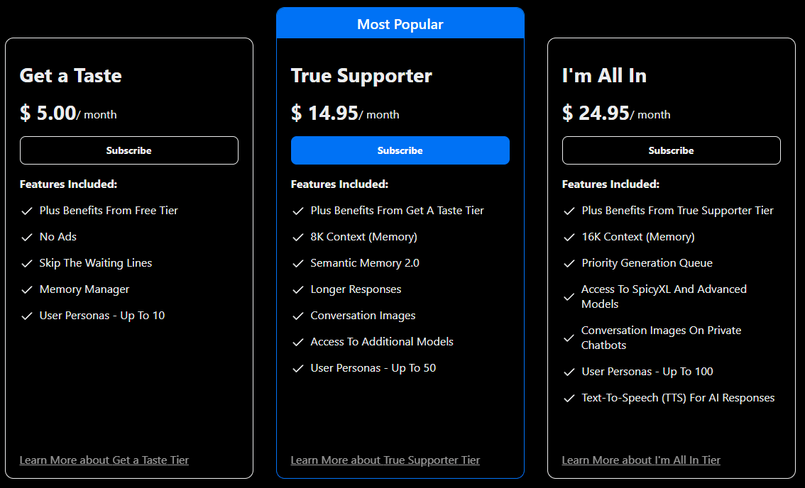 SpicyChat AI Promo Code: Save 50% OFF on All plans in July 2026