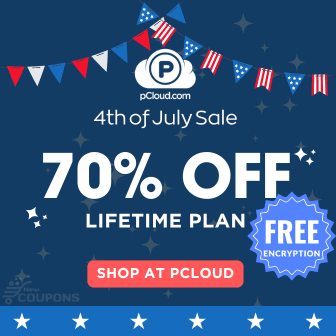 pCloud 4th Of July Deal: 70% Off Lifetime plans + Free Encryption