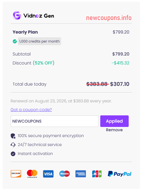 Vidnoz AI Coupon Code: 72% OFF + Free AI Tools in August 2025