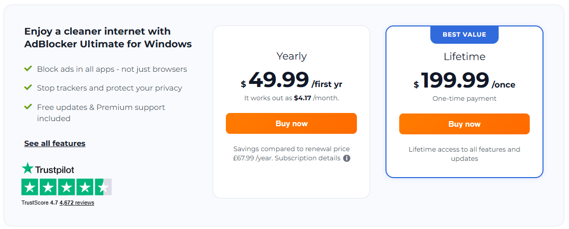AdBlock Ultimate Discount Code: Save 50% in September 2025