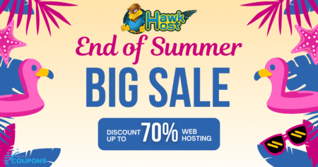 HawkHost End of Summer Sale: Up To 70% OFF Web Hosting & VPS HawkHost End of Summer Deal