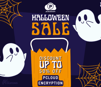 pCloud Halloween Deal: Get 50% Encryption Lifetime plan