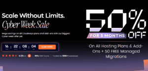 cloudways black friday deal 2025