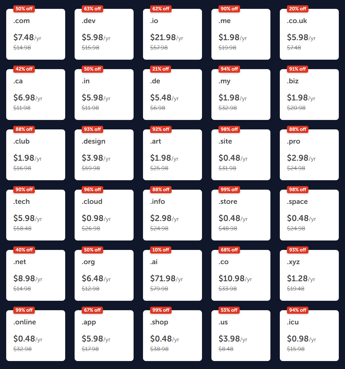 Namecheap Black Friday 2025: Up to 99% Off All Products