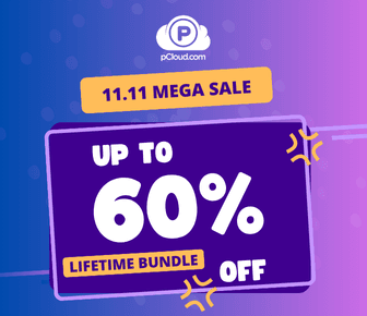 pCloud 11.11 Deal: Get up to 60% Lifetime Bundle!