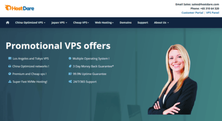 HostDare VPS Deal – Get 25% Recurring Discount HostDare Web Hosting Promotion